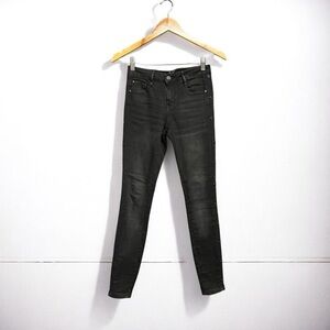 🌻Versace V1969 Italia Abbigliamento Sportivo SRL Jean Skinny Black Jean Size 25